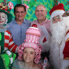 CARAVANA DO PAPAI NOEL DA CDL VAI À APAE