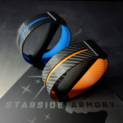 Orbital Band CF2 | Cyberpunk bracelet accessory | Starside Armory