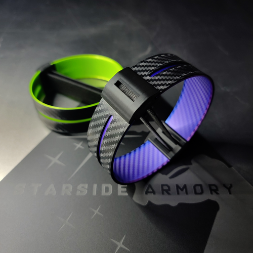 ミュージシャン CDL Orbit Bracelet Orbital Band CF2 | Cyberpunk bracelet accessory | Starside Armory