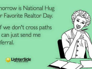 I appreciate your Referrals