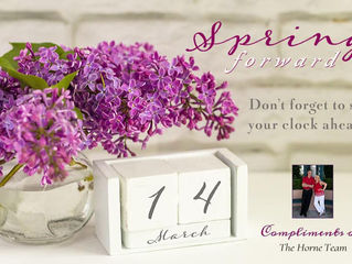 Get Ready for Daylight Savings!