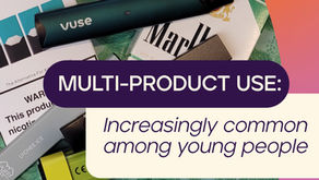 Dual use of e-cigarettes and pouches is on the rise