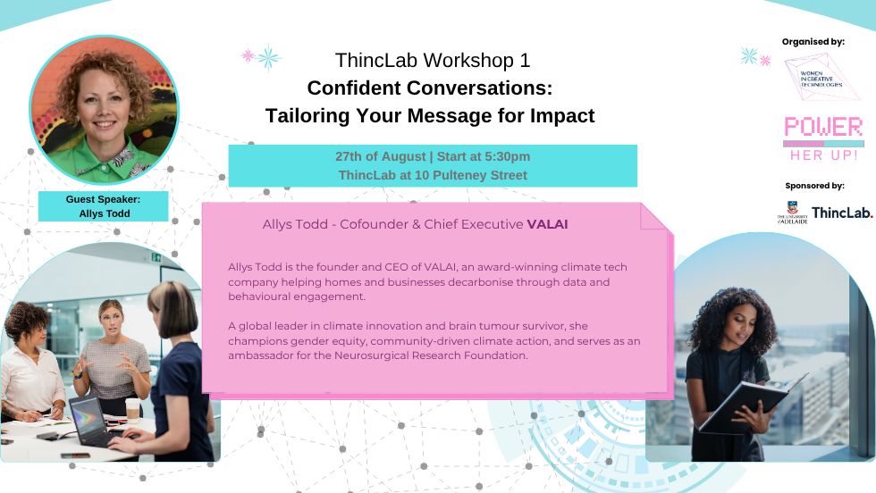 ThincLab Workshop 1: Confident Conversations:  Tailoring Your Message for Impact 