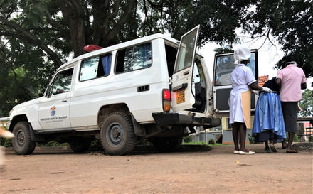 Ambulance in Uganda