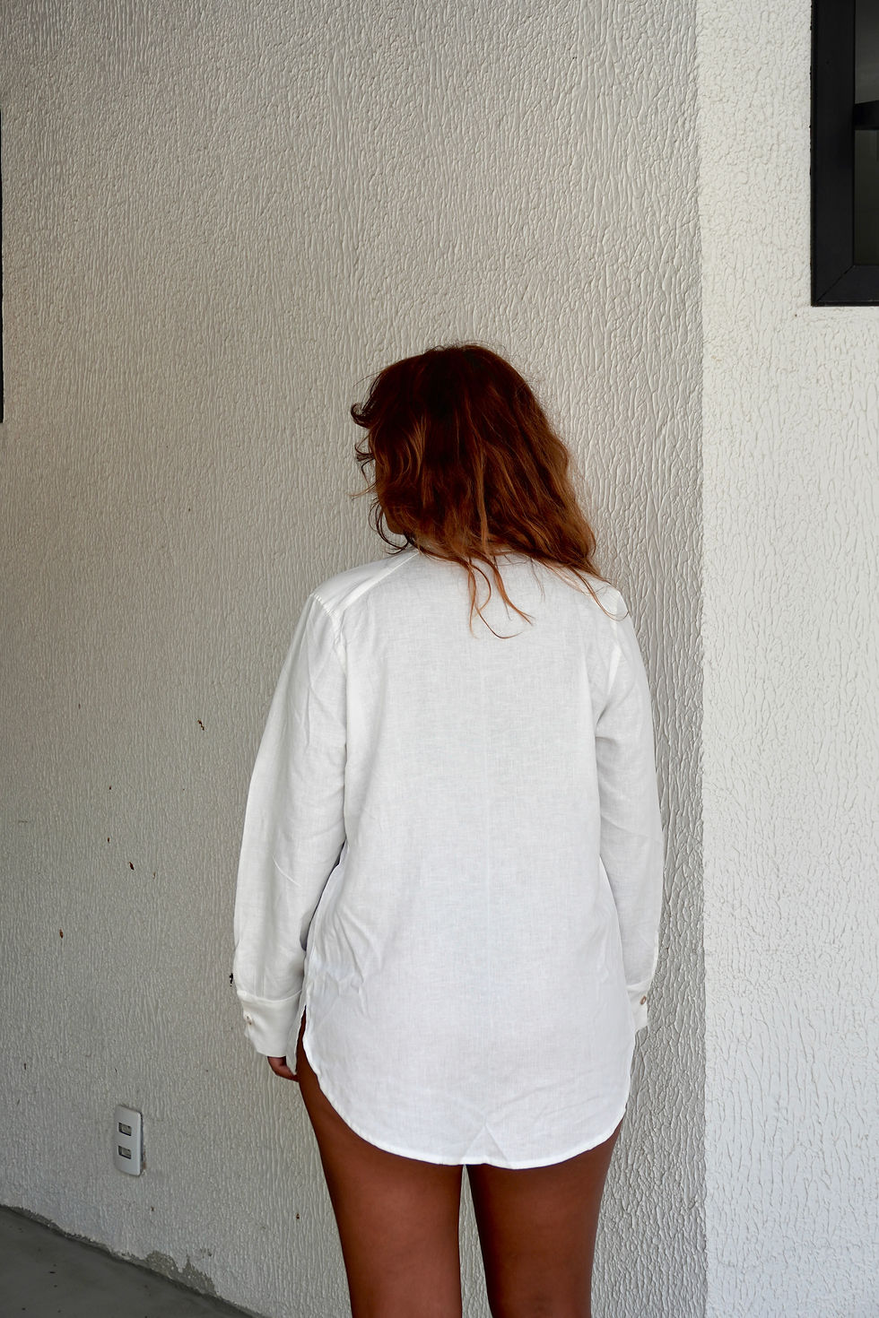 Thumbnail: Camisa Íris off-white linho e viscose 