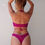 Miniatura: Bottom magenta canelado 