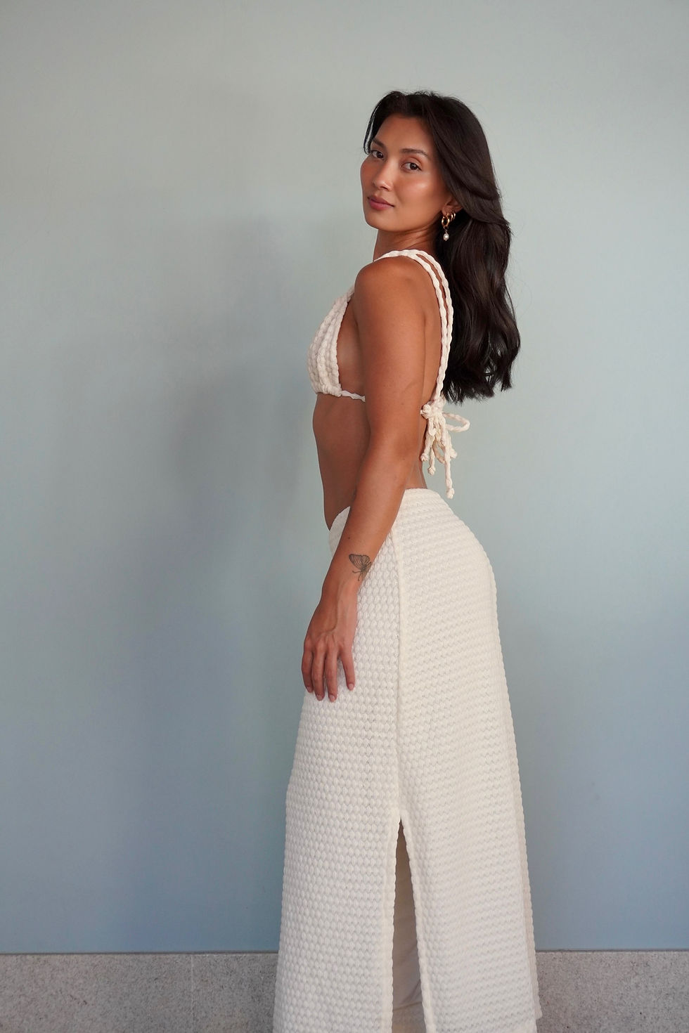 Miniatura: Top Veneza off-white tricot 