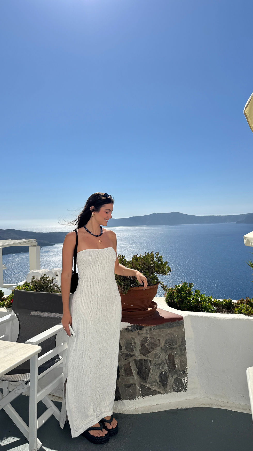 Miniatura: Vestido Catarina off-white malha tricot