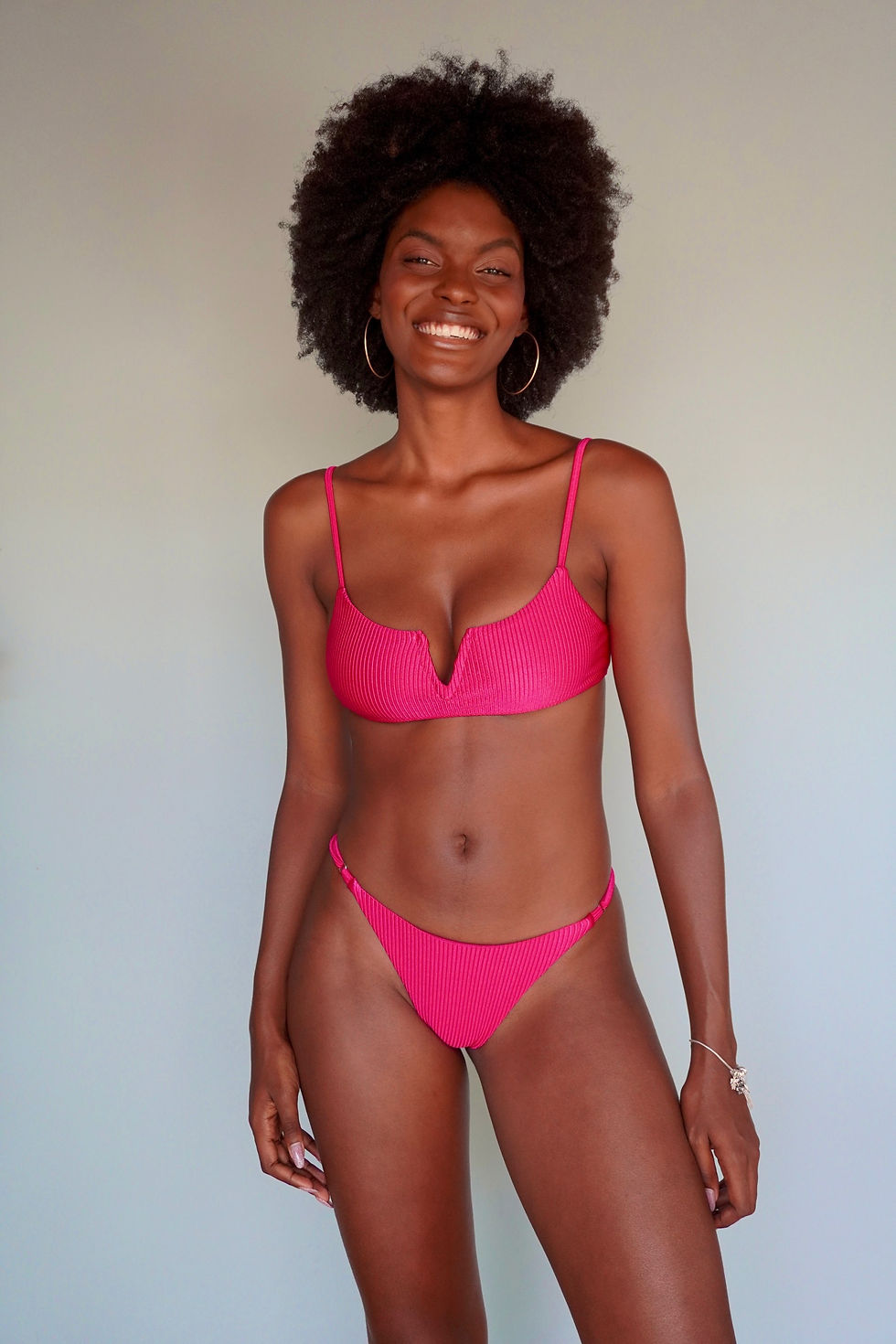 Miniatura: Bottom rosa pink textura