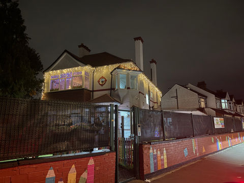 Playhouse Christmas wonderland