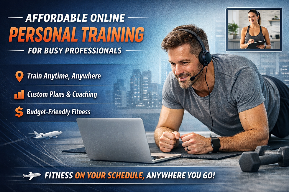 Affordable Online Personal Training for Busy Professionals