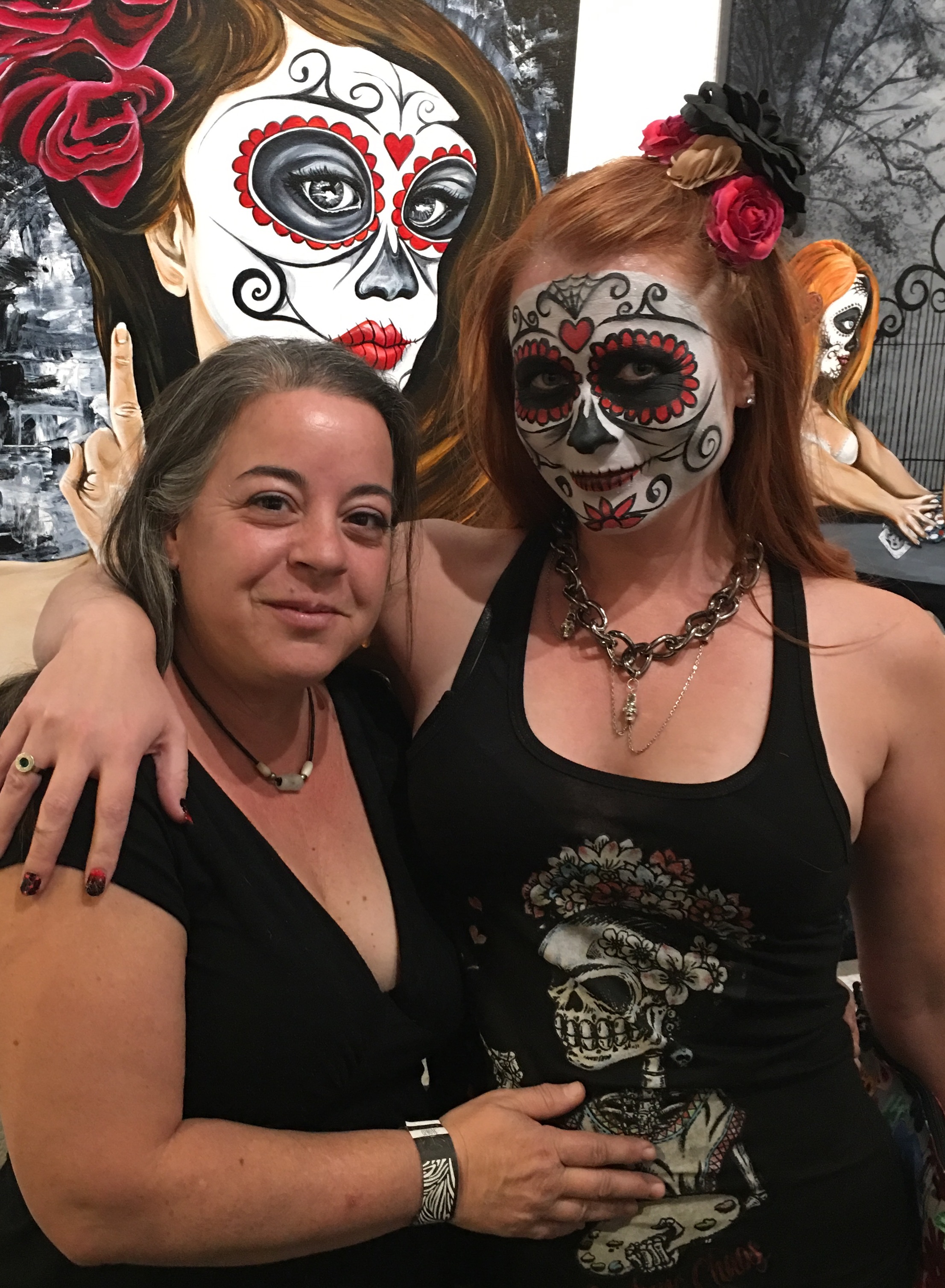 Me and my Body Painter!