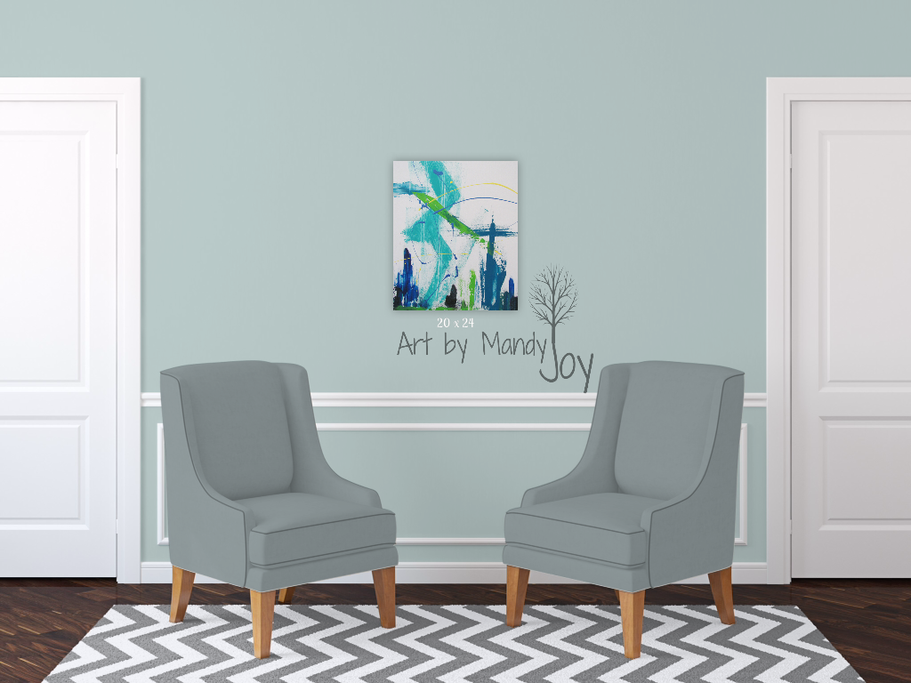 In a room