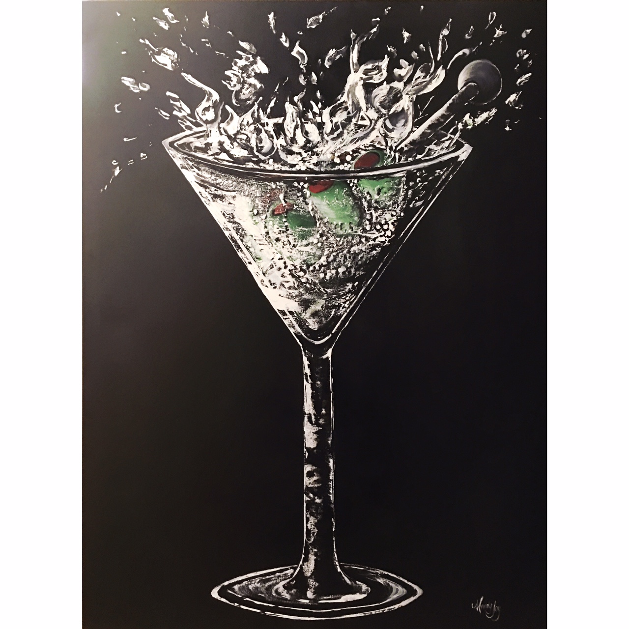 Custom Martini Splash