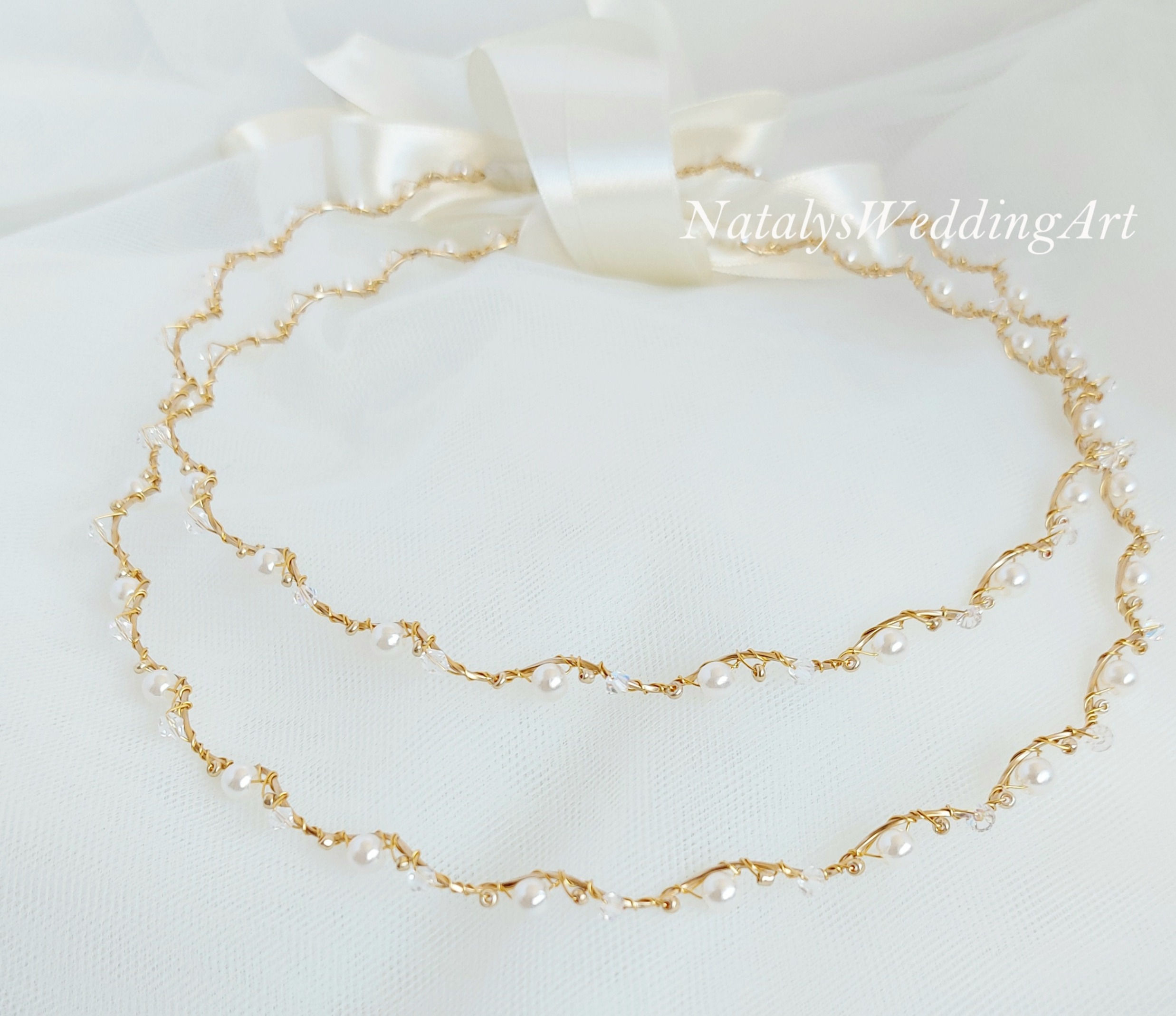 Stefana Orthodox Wedding Crowns with Premium quality™ crystals