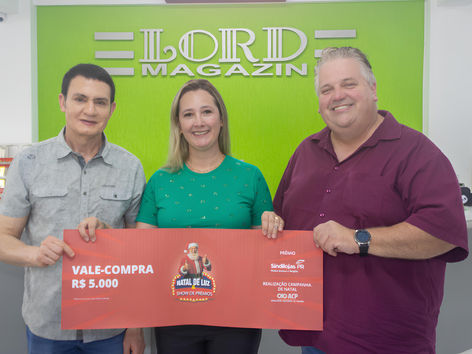 Ponta-grossense conquista vale-compras de R$ 5 mil na campanha de Natal