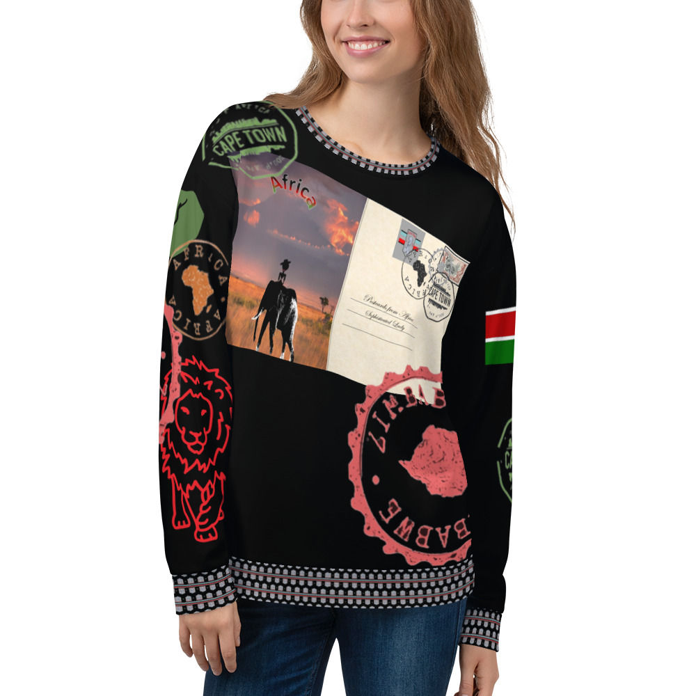 Unisex Sophisticated Lady Sweatshirt Africa