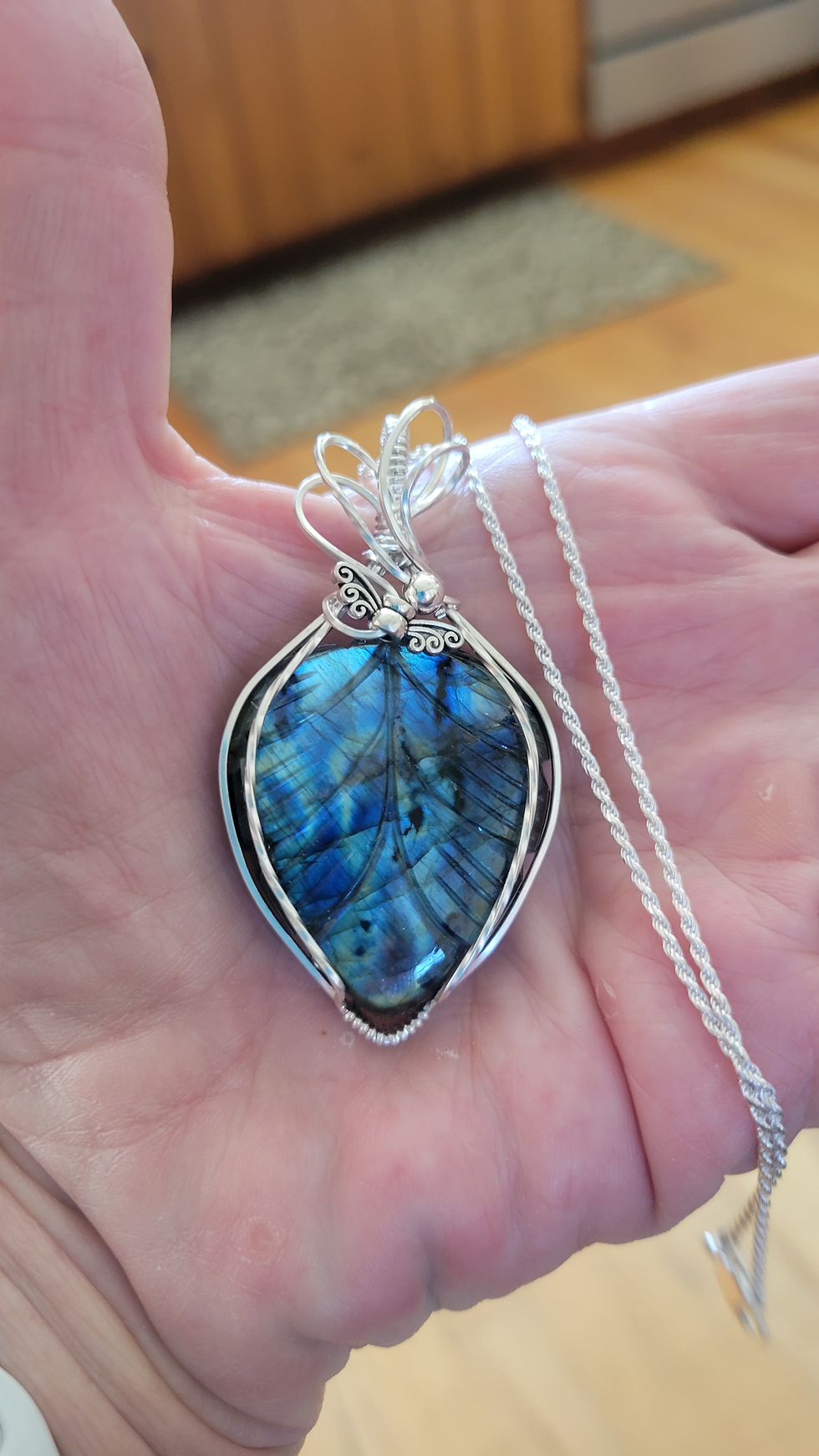 Thumbnail: carved labradorite