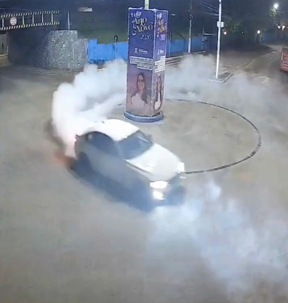 Motorista é preso após sequência de manobras perigosas registradas por câmeras em Brumadinho