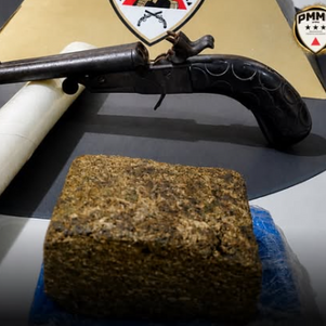 Câmeras de segurança ajudam PM a identificar autores de furto e flagrar tráfico de drogas com arma de fogo