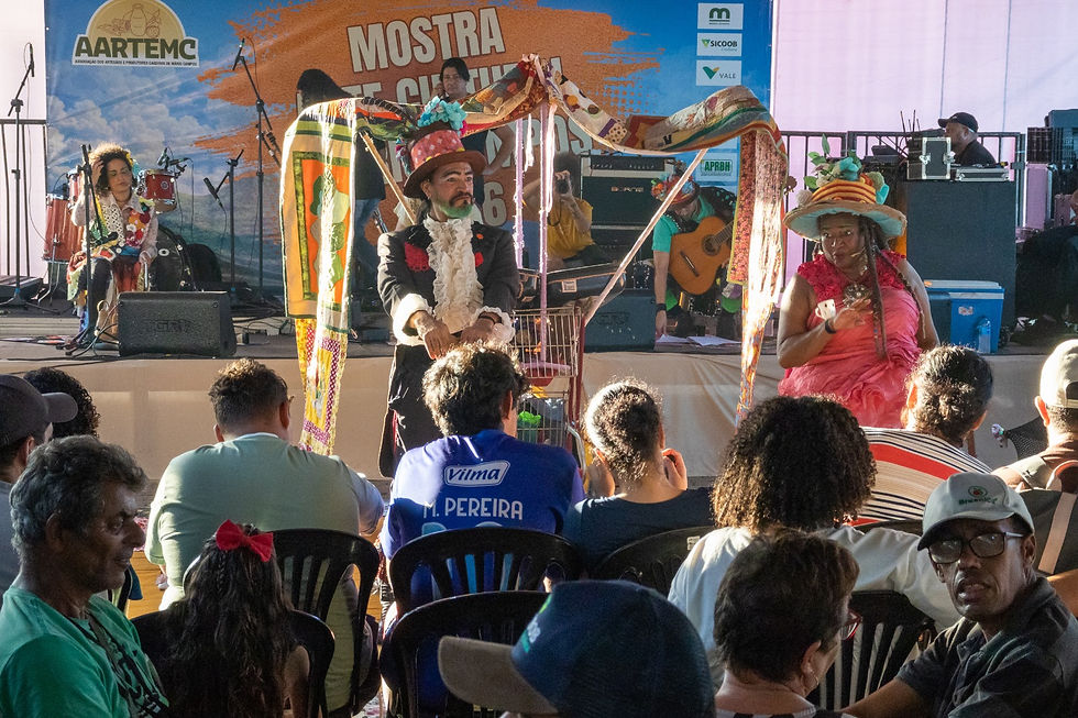 AARTEMC e Estação Criativa transformam Mário Campos em palco de sonhos, arte e reflexão