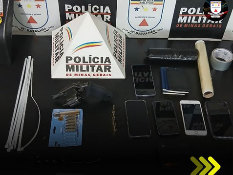 Ação rápida da PM com helicóptero impede possível homicídio no Centro de Brumadinho