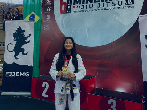 Mika mantém invencibilidade e vence todas as lutas na 6ª etapa do Campeonato Mineiro de Jiu-Jitsu