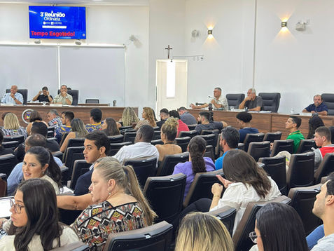 Confira o que foi apreciado durante a 3ª Reunião Ordinária de 2026 da Câmara Municipal