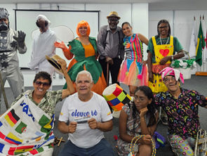 Grupo Teatral Gema leva 'A Turma da Bruminha' aos palcos em viagem lúdica pelo passado de Brumadinho