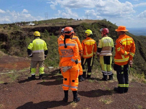 Homem desaparecido é encontrado morto em precipício de 300 metros na Serra do Rola-Moça
