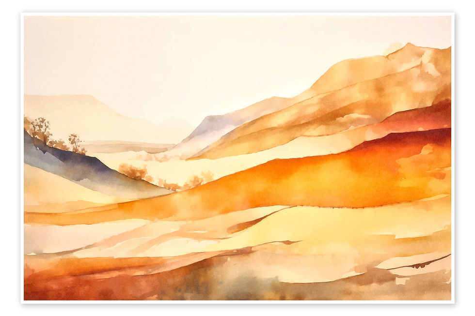 Water Colour Intro - Ashbourne