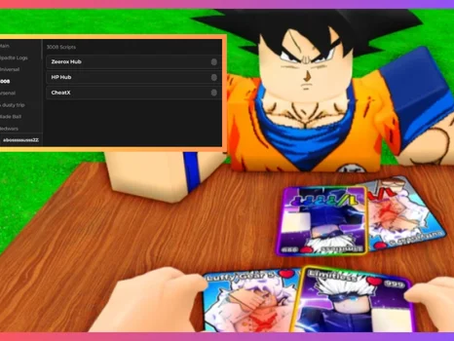 XAZM Hub Anime Card Master Mobile Script