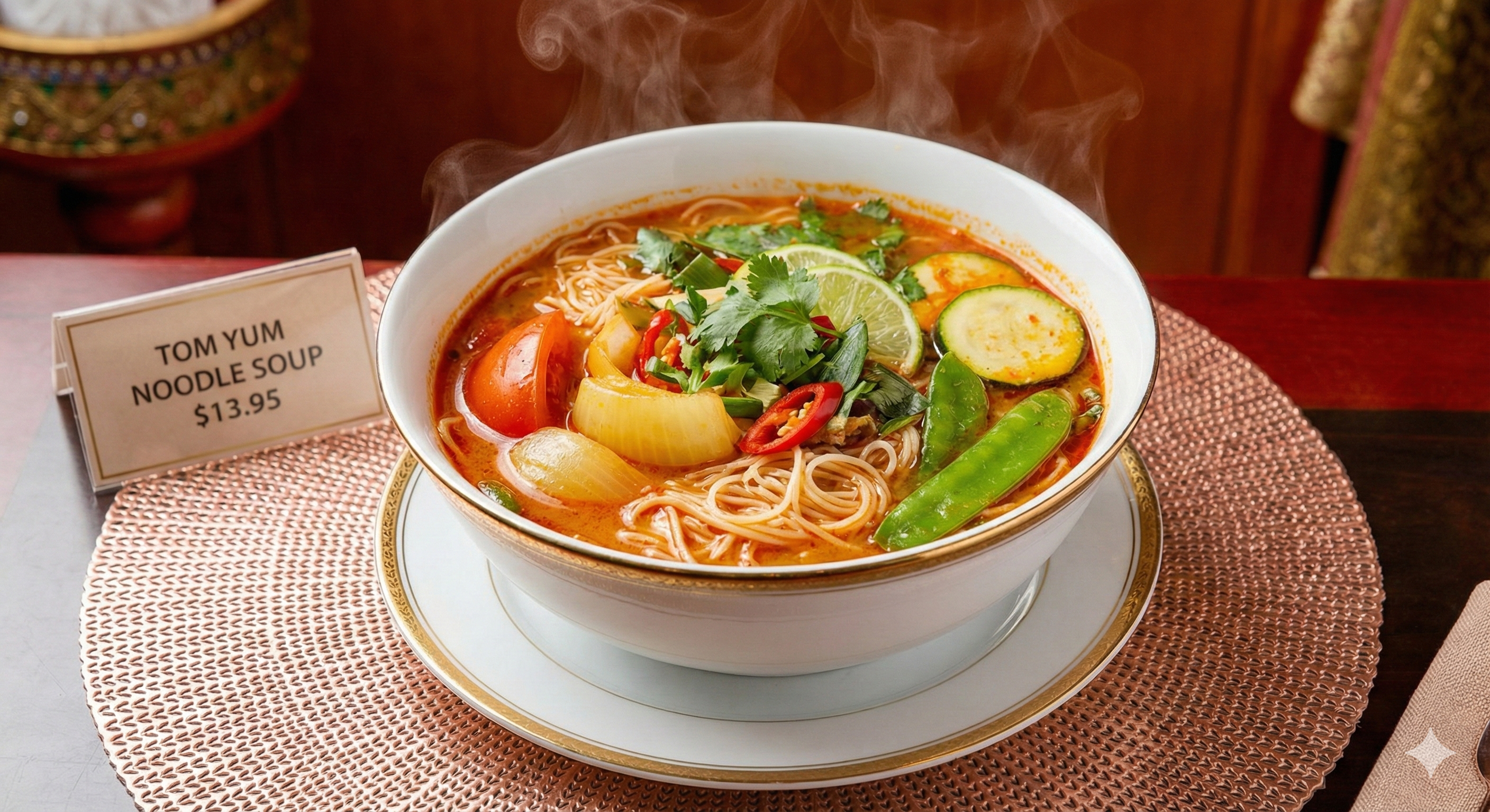 TOM YUM NOODLE SOUP
