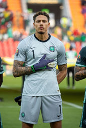 Okoye Maduka against Egypt at AFCON 2022