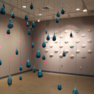 honor the clouds and the rain. Installation