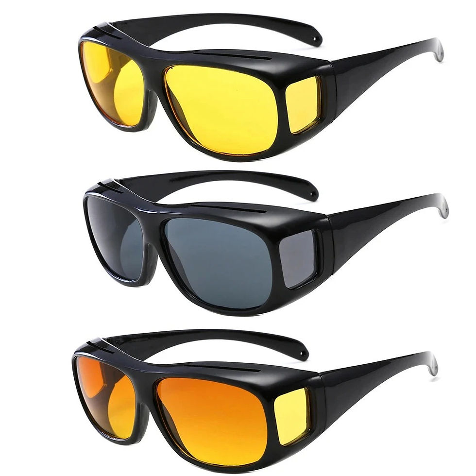 Thumbnail: Night Vision Sunglasses Car Night Driving Glasses Driver Goggles Unisex Sun Glas