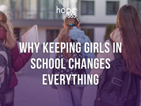 Education as Prevention: Why Keeping Girls in School Changes Everything