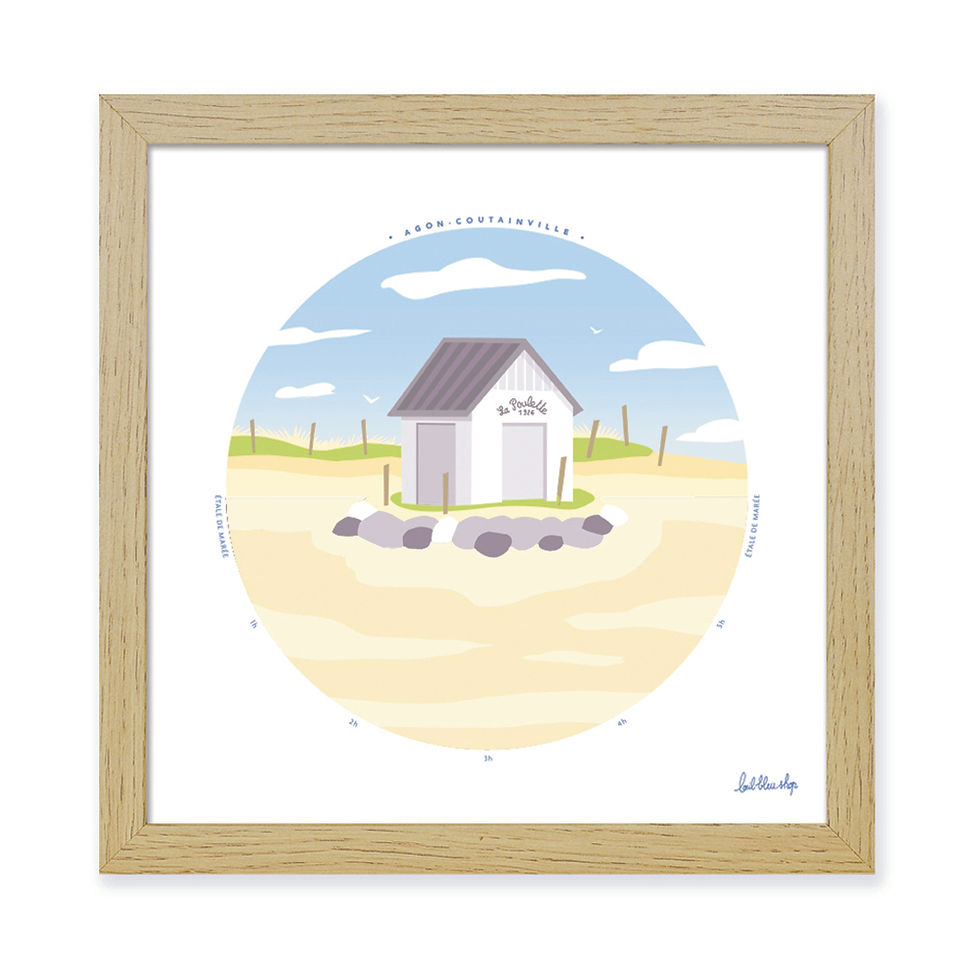 Miniature : Horloge des marées - La Poulette
