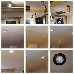 Led spotlight install