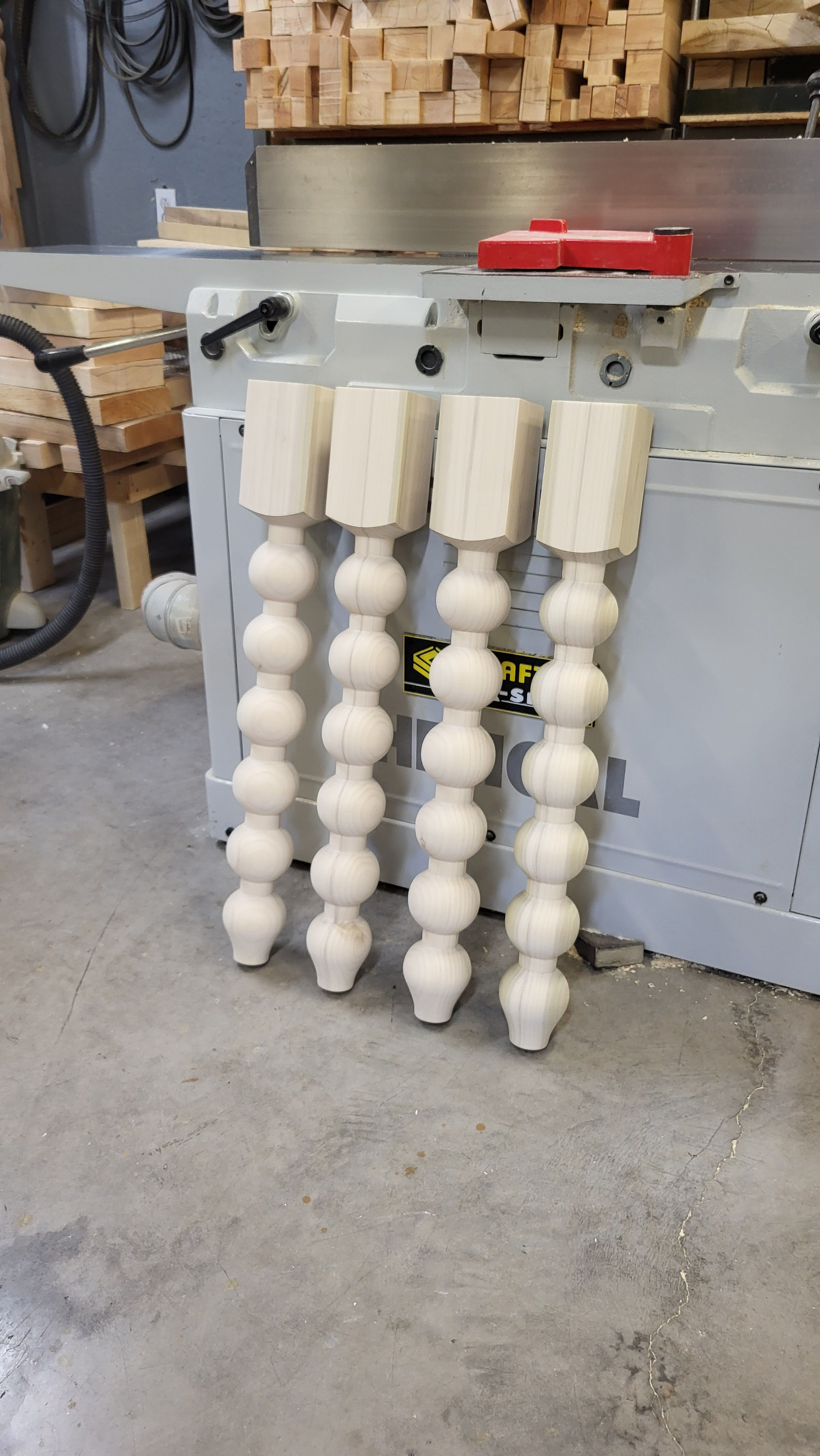 Dining Table Ball Legs (set of 4) Legs