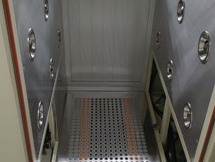 행성디지털 김천 에어샤워룸 유케어매트 설치