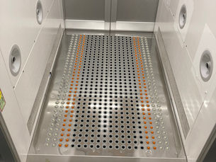 일본 메이지공장 에어샤워룸 유케어매트 설치 완료!!