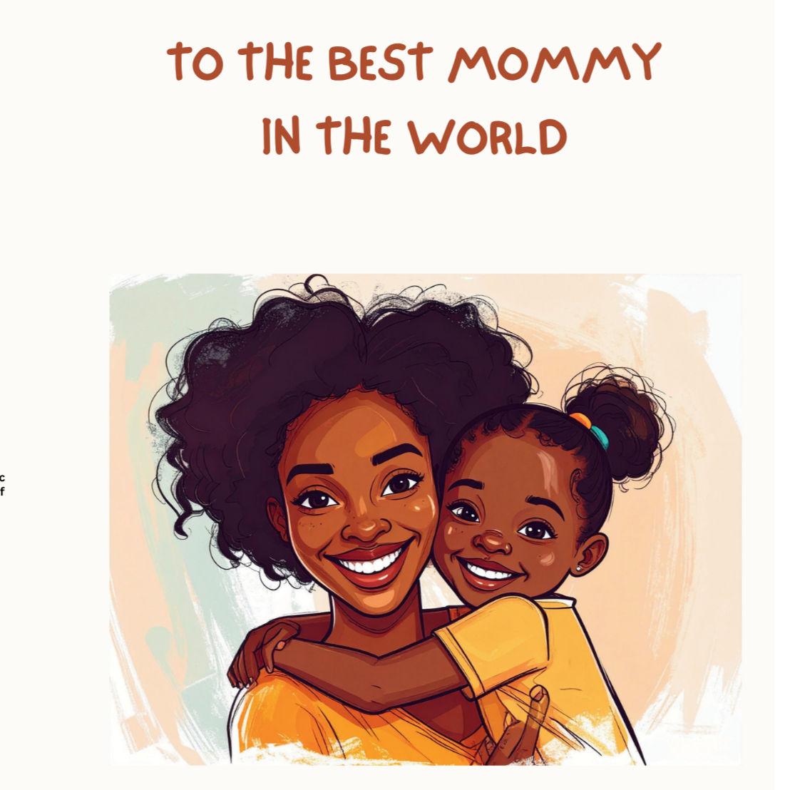 The BEST Mommy (Daughter)