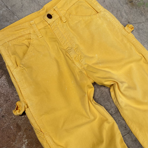 Yellow Carpenter's Pants | White Oak