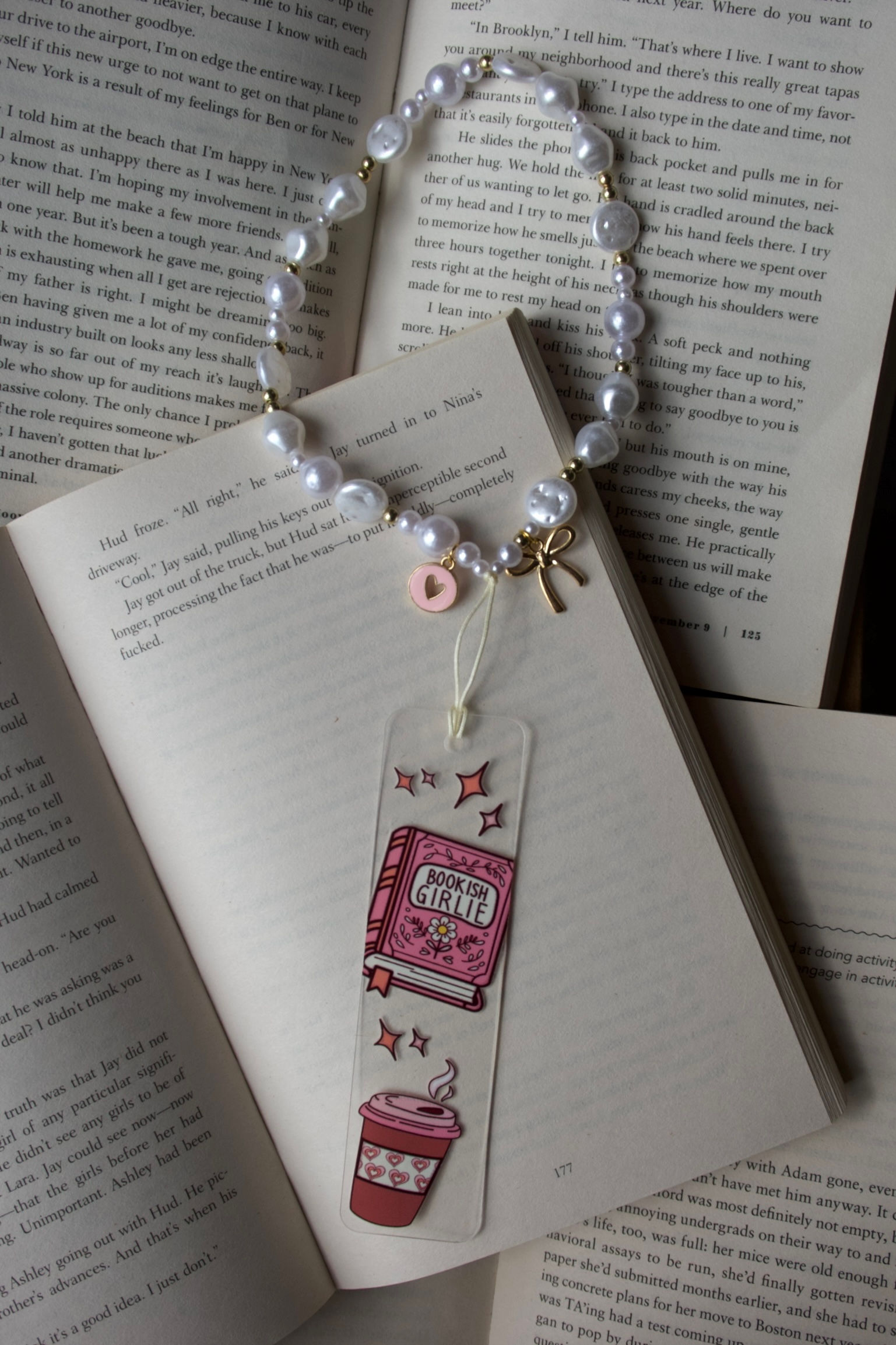 Bookmark Bookish Girly