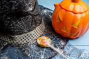 Halloween Hat and Decor