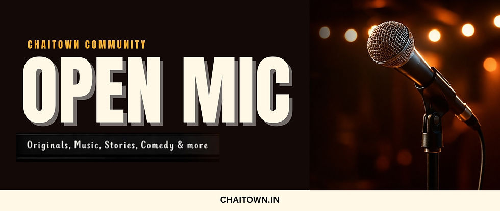 Open Mic - 7Grams: FRIDAY 27th March, 2026