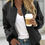 Thumbnail: Stylish Zip-Up Bomber Jacket