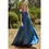 Thumbnail: A-Line Satin Off the Shoulder Dress