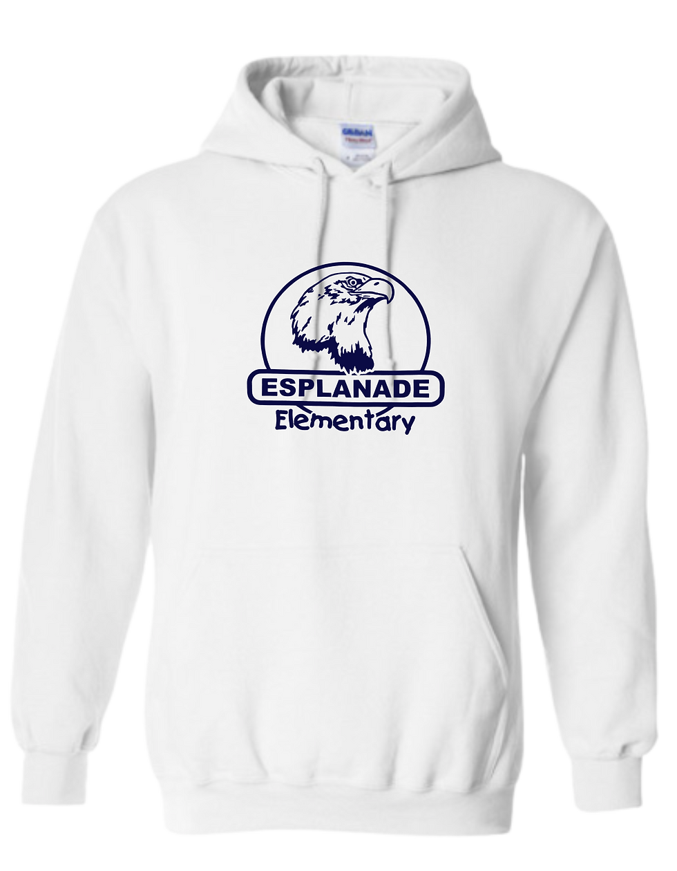 Thumbnail: Esplanade Hoodie Gildan G185 Youth Heavy Blend 8 oz., 50 50